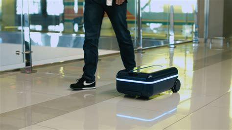 smart suitcase that follows you.